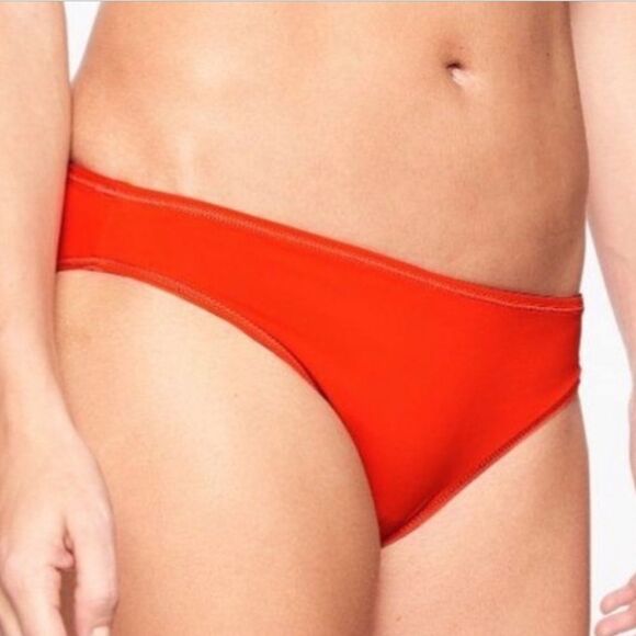 Athleta Makaha Reversible Swim Bottom Purple/Orange Red - Picture 1 of 9